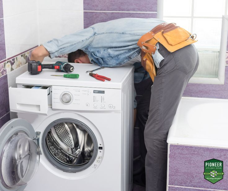Professional washing machine repair service